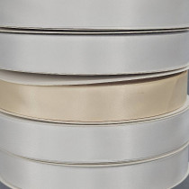 Ivory 91.4m - 25mm Double Sided Satin Ribbon P871