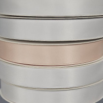 Nude 91.4m - 25mm Double Sided Satin Ribbon P113