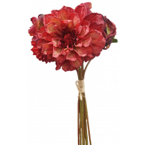 S3110Rd Dried Red Rose Dahlia & Hydrangea Bundle