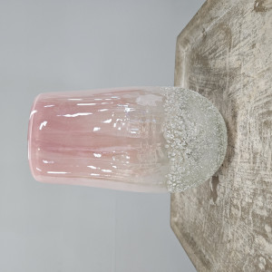 Pearl Pink White Vase