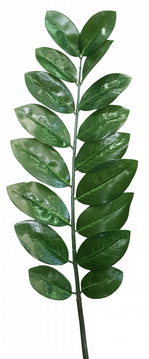 90cm Green Leaf Spray