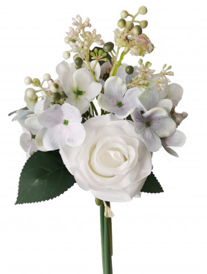 36cm Rose Hydrangea Bouquet	