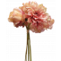 s3110Pnk Dried Pink Rose Dahlia & Hydrangea Bundle